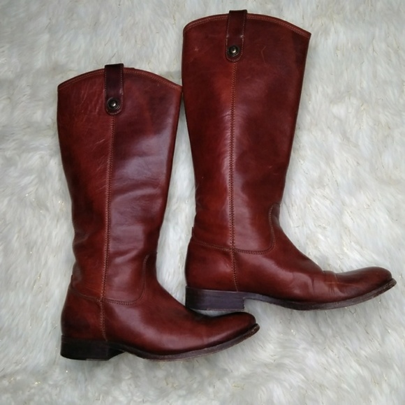 Frye Shoes - Frye Leather Brown Boots